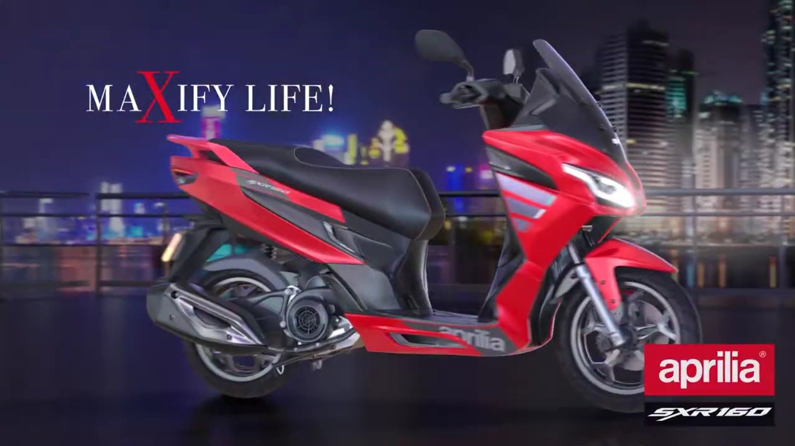 Aprilia SXR 160 3D Aanimation Film